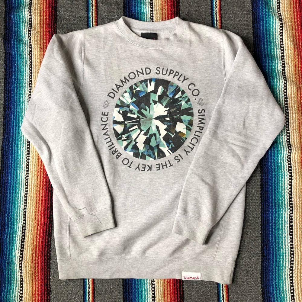 Diamond supply co.  crew neck
